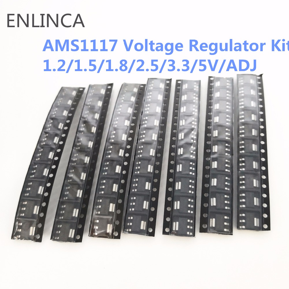 Ams1117 Module - 전압 조정기 키트 AMS1117 1.2V/1.5V/1.8V/2.5V/3.3V/5.0V/ADJ AMS1117-1.2