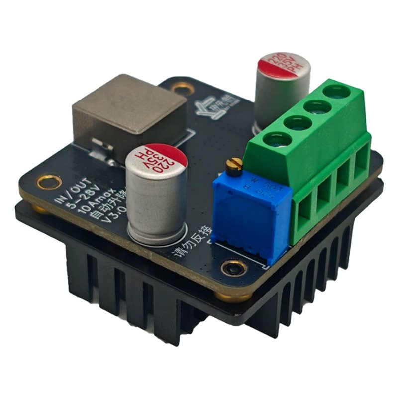 Boost Converter - X64A-솔라 윈드 10A DC-DC 5V-28V 강압-승압