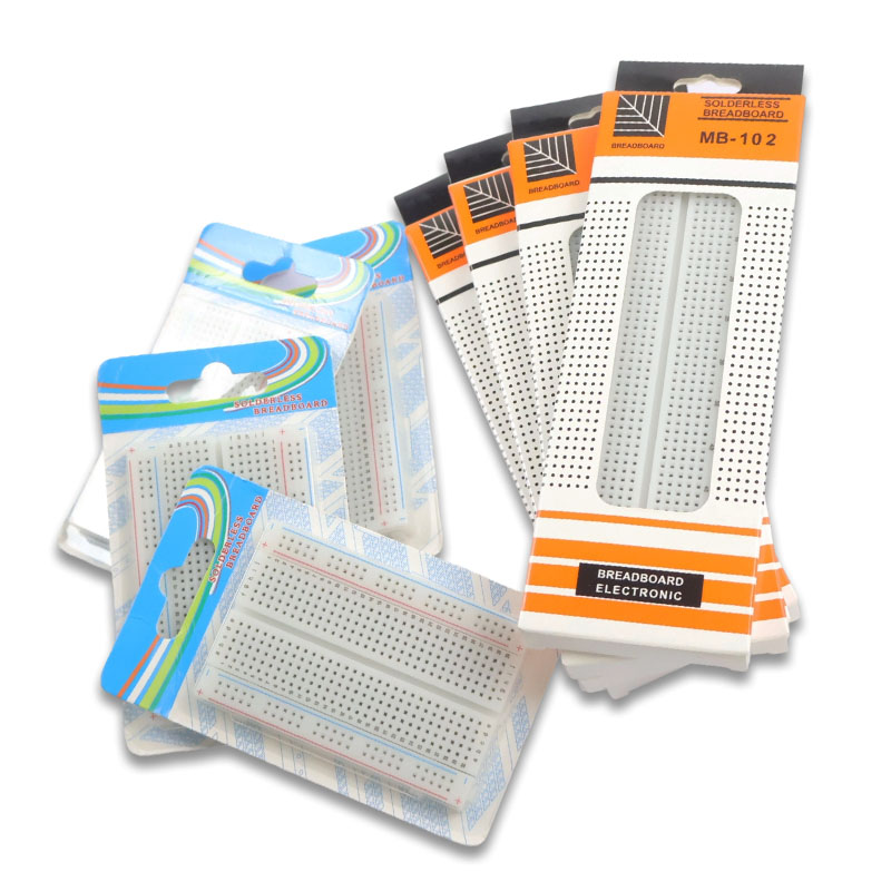 Breadboard 400 Point - 4/3/2PCS MB-102 브레드보드 400 830 포인트