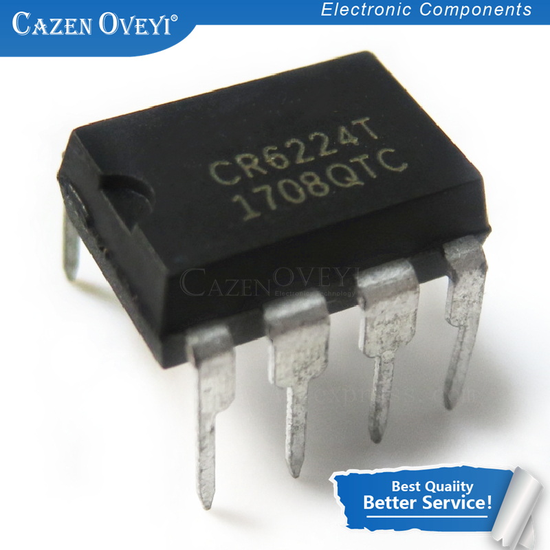 Perfboard - 10 개/몫 CR6224T CR6224 DIP-8 재고
