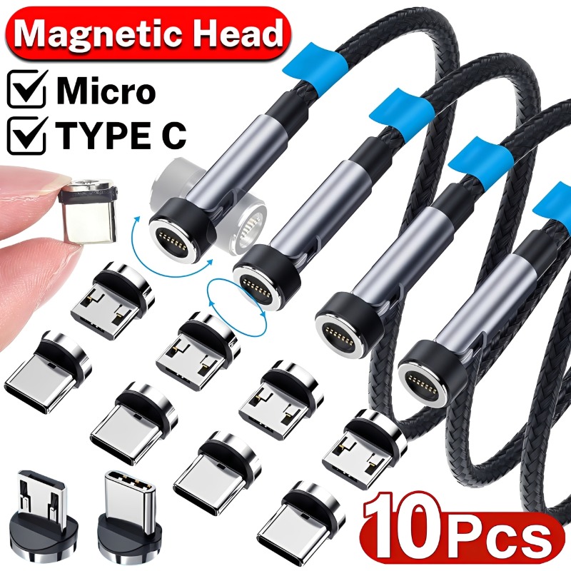 Micro Usb Cable - 10/1PCS 마그네틱 마이크로 USB/타입 C 커넥터