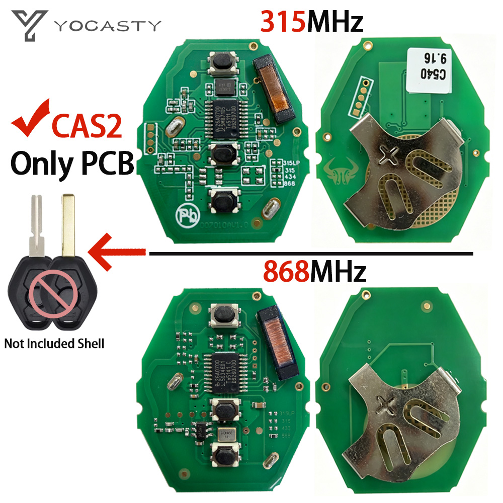 Proto Board - YOCASTY CAS2 시스템 PCB 315/868Mhz PCF7953