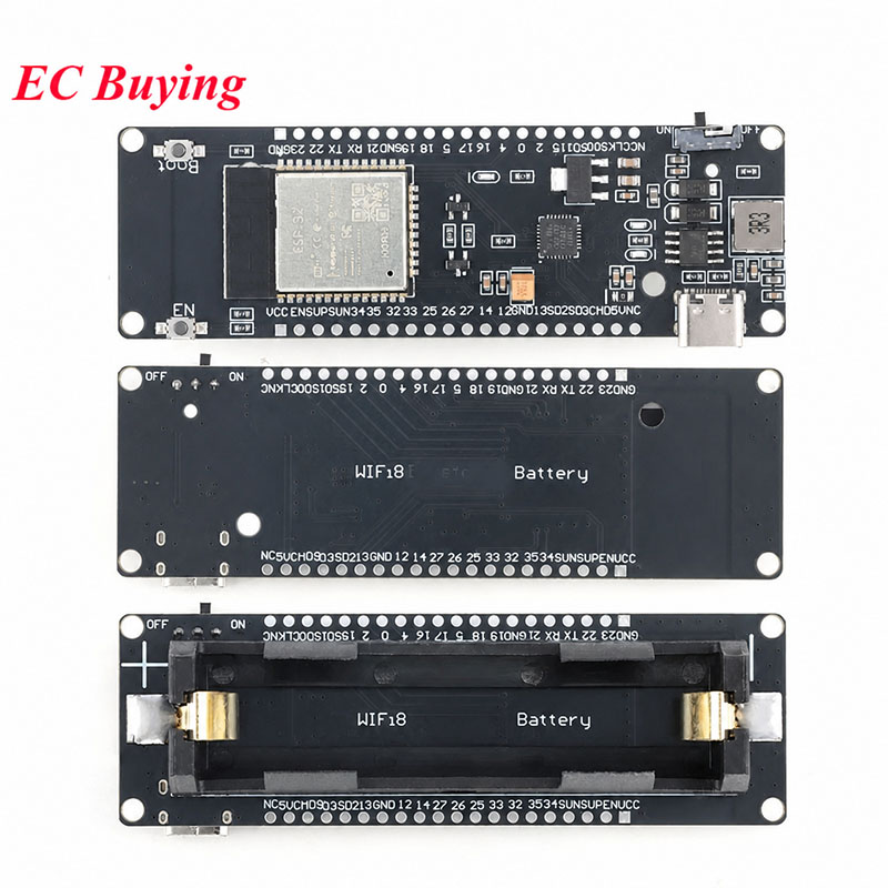 Esp32 Battery Holder Lipo - WiFi Ble 블루투스 호환 18650 배터리