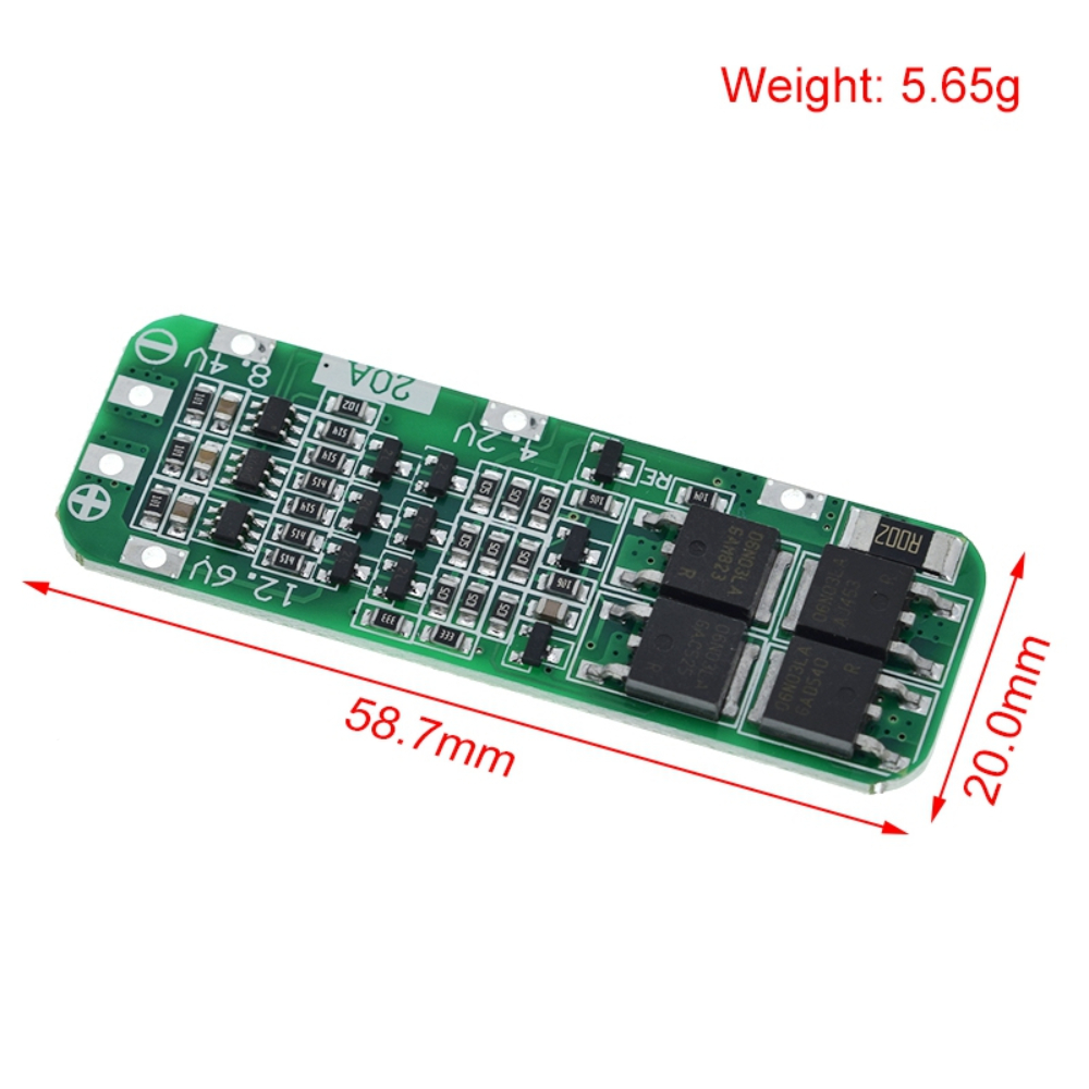 Li Ion Charger Module - 3S 20A 리튬 이온 리튬 배터리