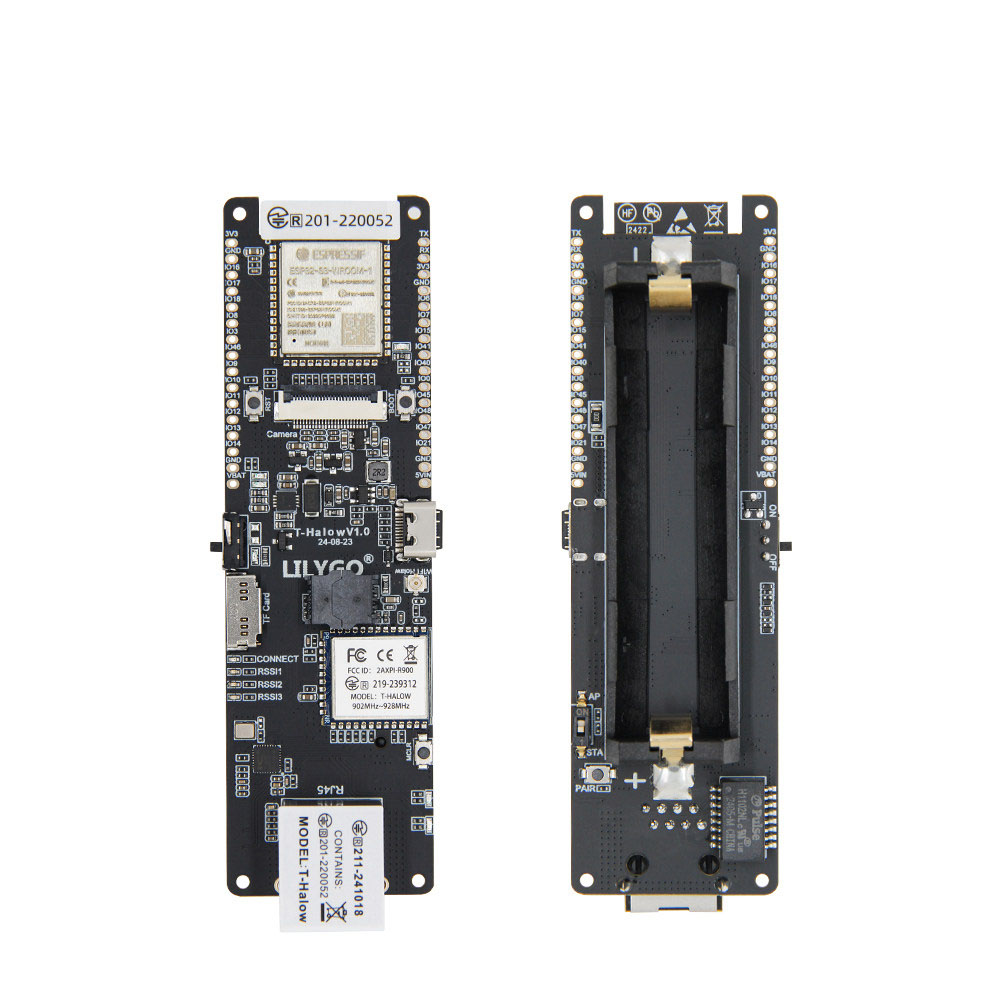 Esp32 Battery Holder Lipo - LILYGO T-Halow ESP32-S3 개발 보드 875M/915M/920M