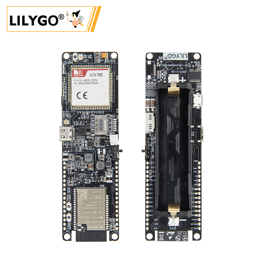 Esp32 Battery Holder Lipo - LILYGO T-A7670E ESP32 모듈, WiFi 및