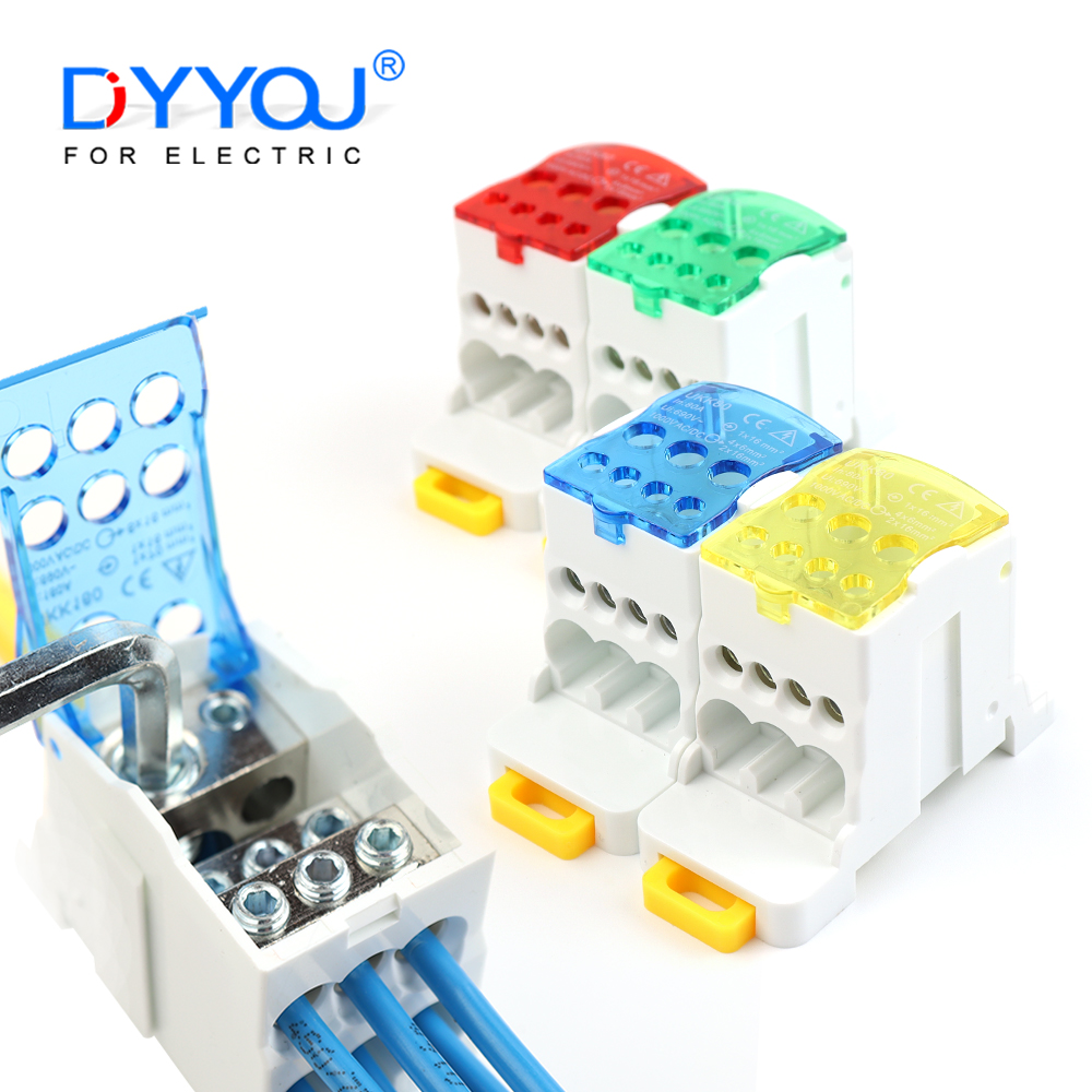 Screw Terminal Block - 레일 타입 퀵 와이어 케이블 커넥터,