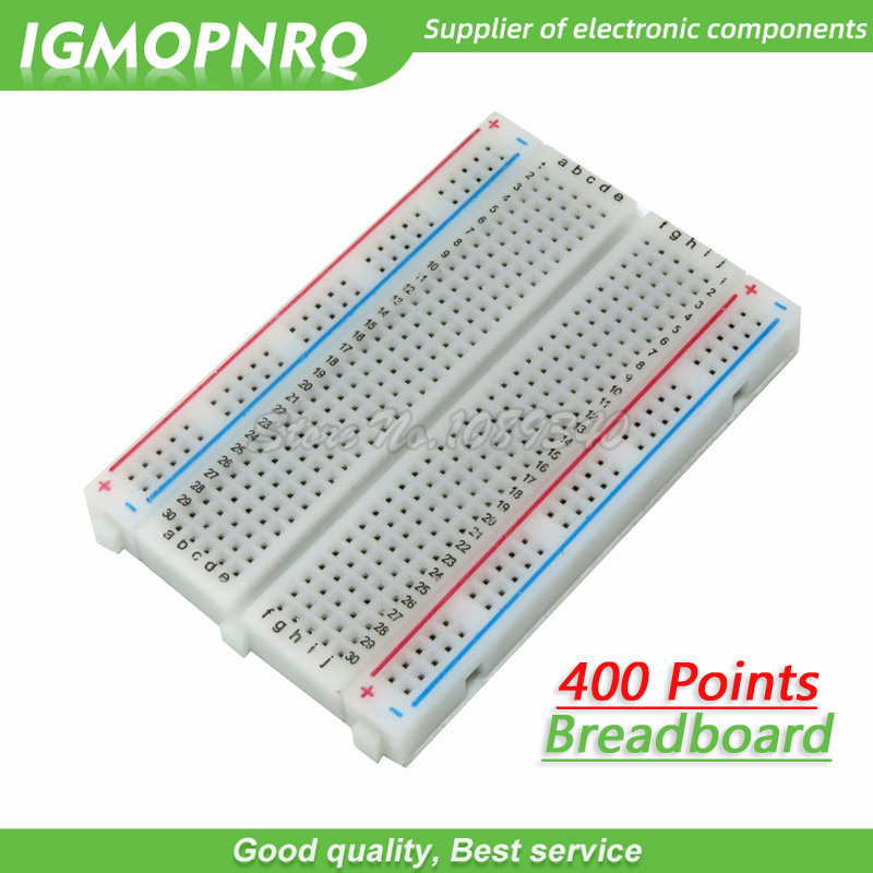 Breadboard 400 Point - 400 포인트 무납땜 빵 보드 브레드보드