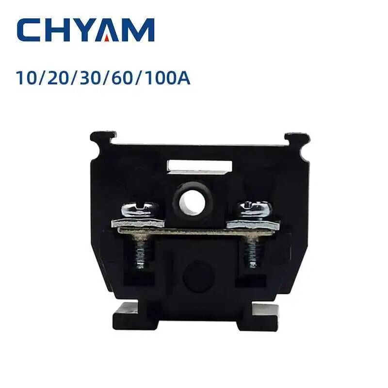 Screw Terminal Block - 단자대 검정색 TBC 10/20/30/60/100A 600V 나사