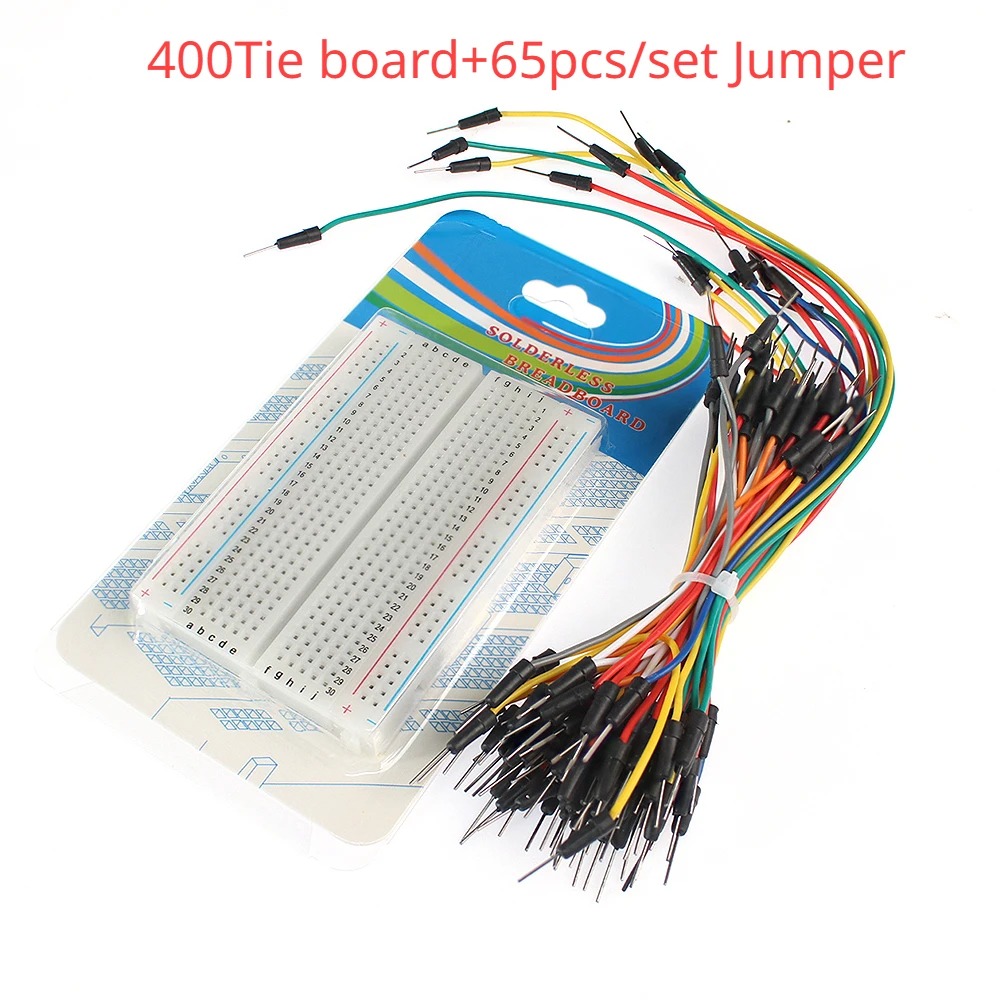 Breadboard 400 Point - 400 830 포인트 브레드보드 키트(듀퐁 케이블