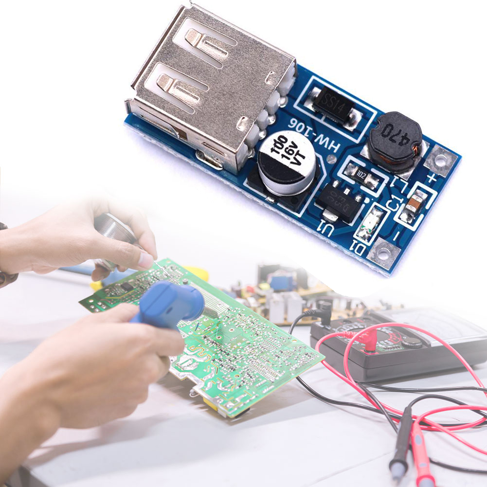 DC-DC USB 전압 변환기, 0.9V-5V를 5V로 - Boost Converter 리뷰 및 가격