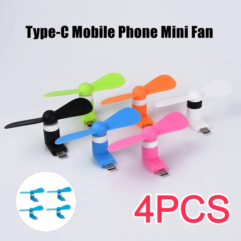 4/2/1개입 타입-C 미니 휴대용 마이크로 팬, 휴대 - Micro Usb Cable 리뷰 및 가격