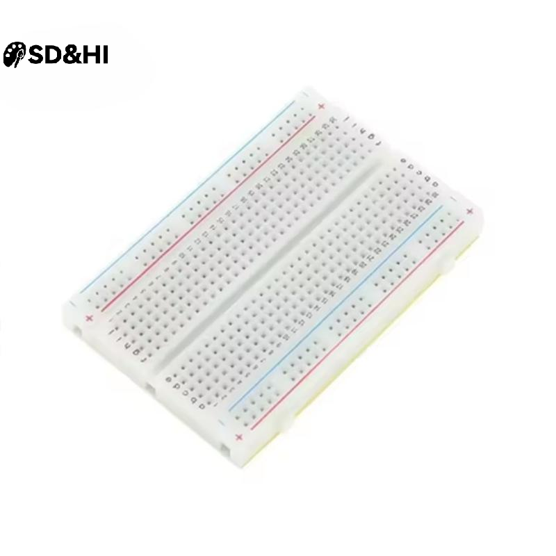 400개의 타이 포인트가 있는 무납땜 PCB 브레드보드 - Breadboard 400 Point 리뷰 및 가격