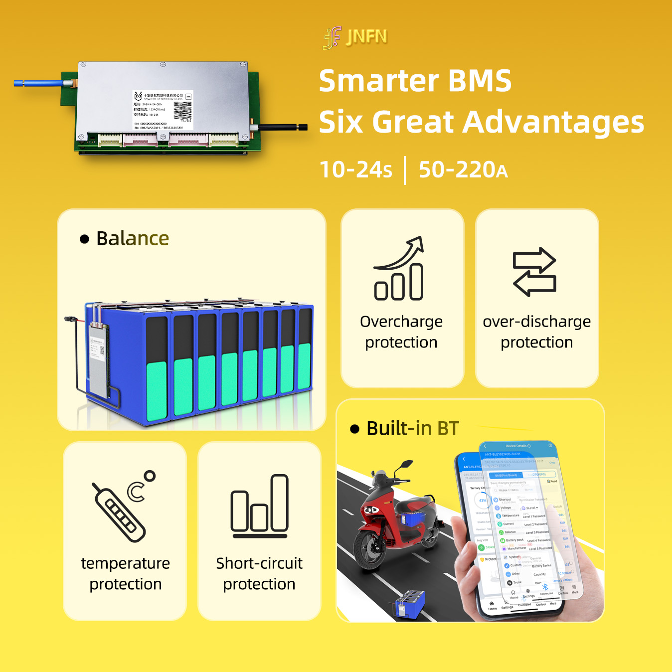 앤트 BMS 스마트 10S~24S 550A 300A 2 - Proto Board 리뷰 및 가격
