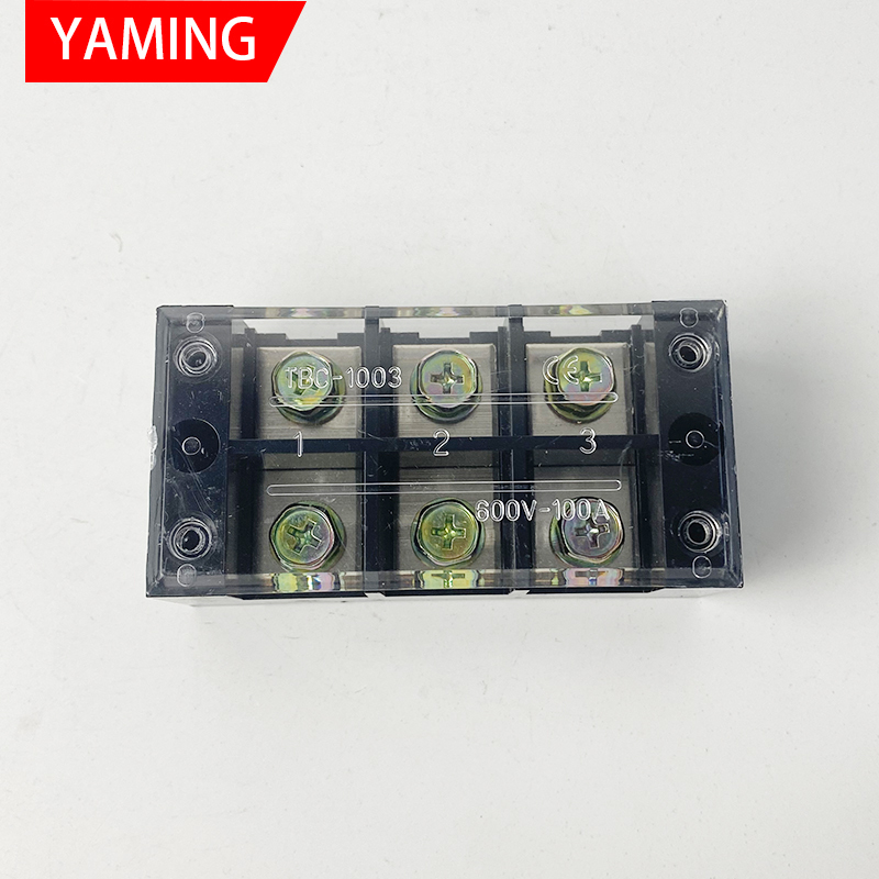 2pcs TBC-1003 100A 3P 600V 6 나 - Screw Terminal Block 리뷰 및 가격