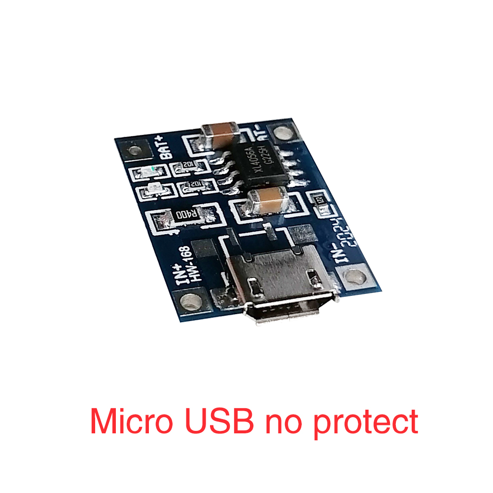 1A 18650 리튬 배터리 보호 보드 마이크로 USB - Tp4056 Module 리뷰 및 가격