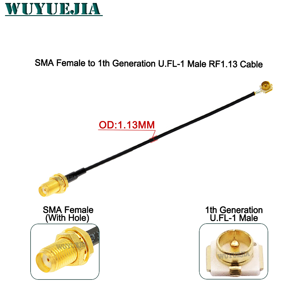 2개 SMA to U.F.L1 라인 RP-SMA/SMA - Ipex Connector 리뷰 및 가격