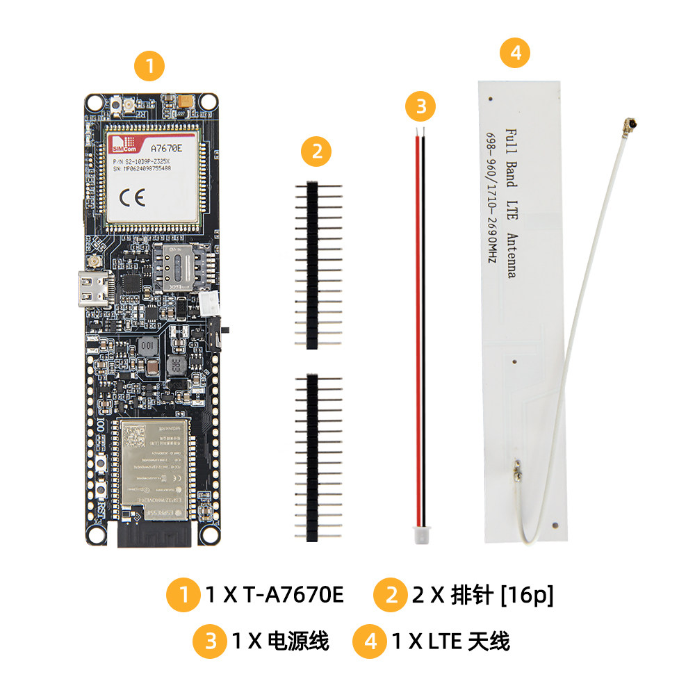 LILYGO T-A7670E ESP32 개발 보드 Wi - Esp32 Battery Holder Lipo 리뷰 및 가격