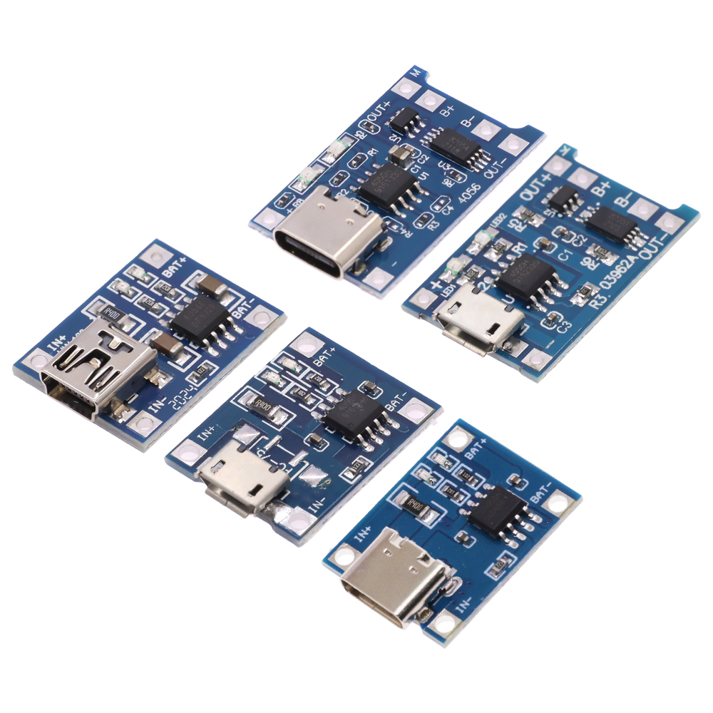 C타입 마이크로 미니 USB 리튬 배터리 충전기 모듈  - Tp4056 Module 리뷰 및 가격
