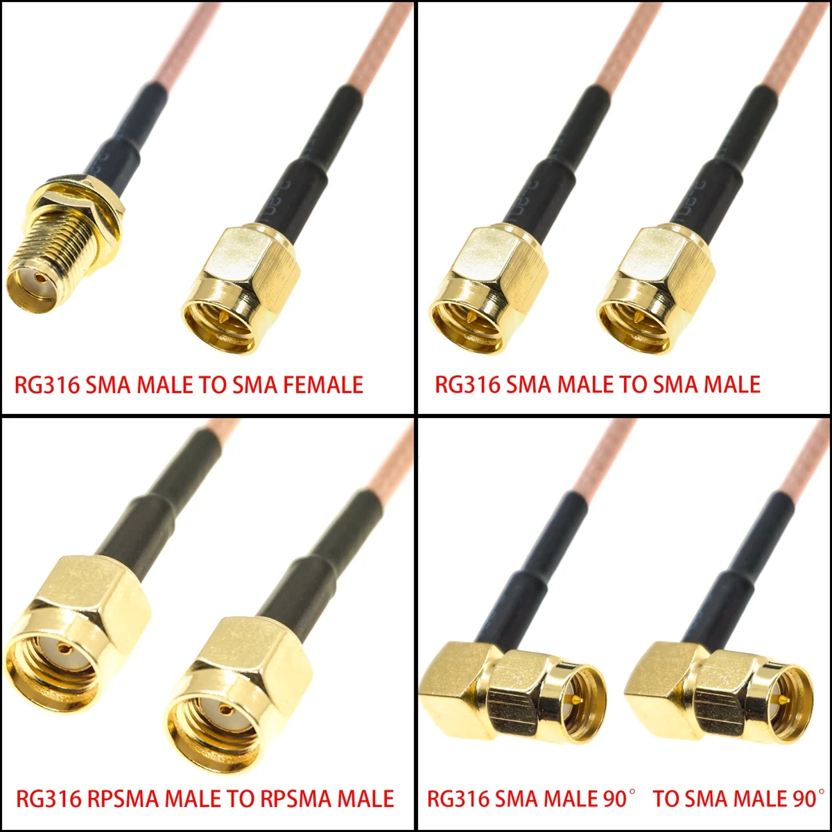 RG316 SMA Male Female-SMA Male - Ipex Connector 리뷰 및 가격