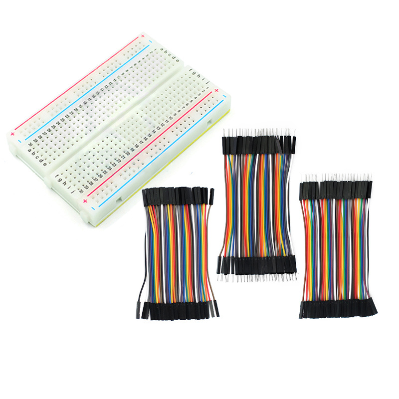 Dupont 케이블 및 점퍼 와이어가 포함된 400포인 - Breadboard 400 Point 리뷰 및 가격
