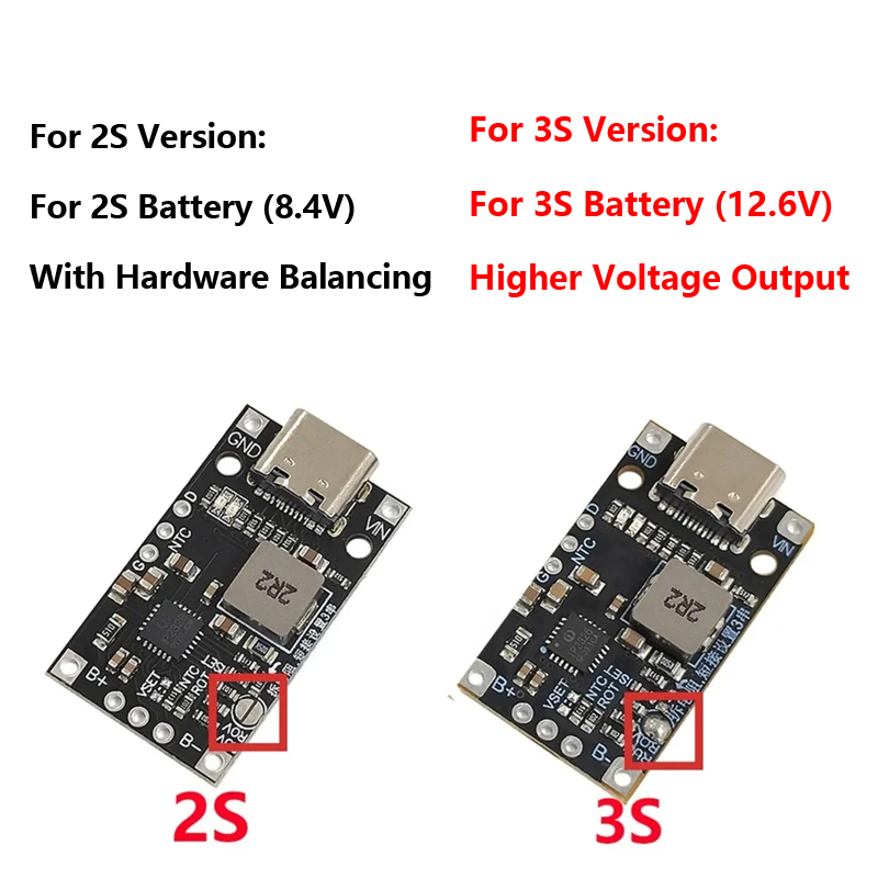타입-C USB 2S 3S 리튬이온 충전 보드 15W  - Tp4056 Module 리뷰 및 가격