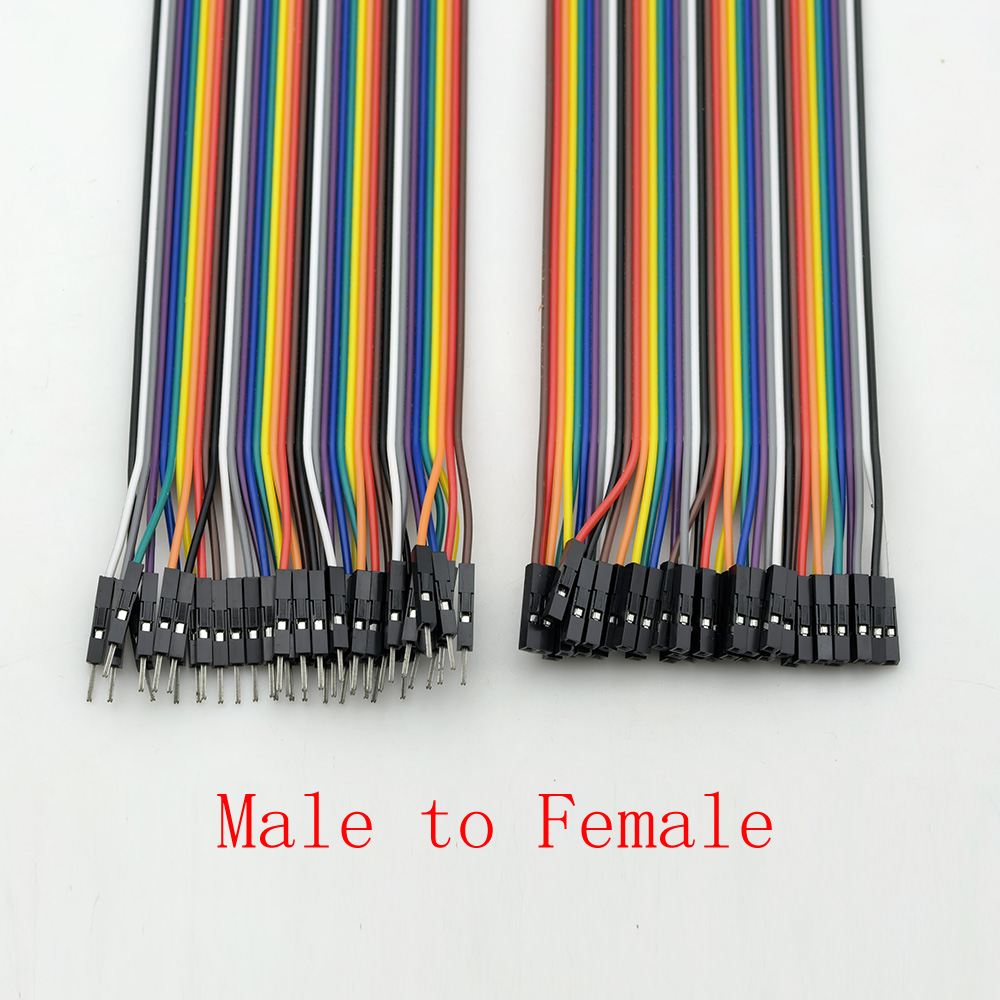 브레드보드 점퍼 와이어 40핀 수-수, 수-암, 암-암 - Jumper Wire Kit 리뷰 및 가격