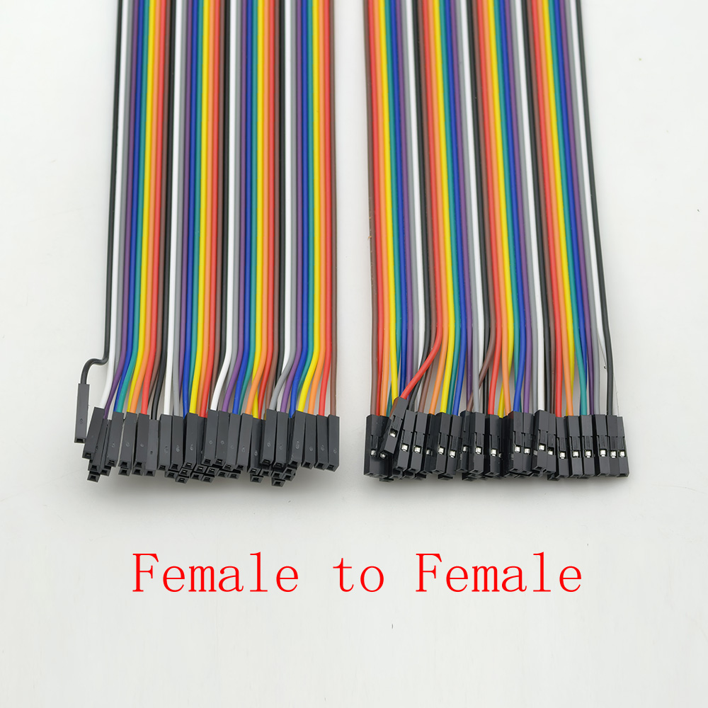 브레드보드 점퍼 와이어 40핀 수-수, 수-암, 암-암 - Jumper Wire Kit 리뷰 및 가격