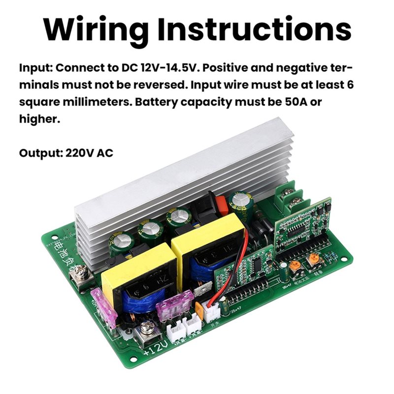 500W 인버터 모듈 DC 12-14.5V에서 AC 2 - Boost Converter 리뷰 및 가격