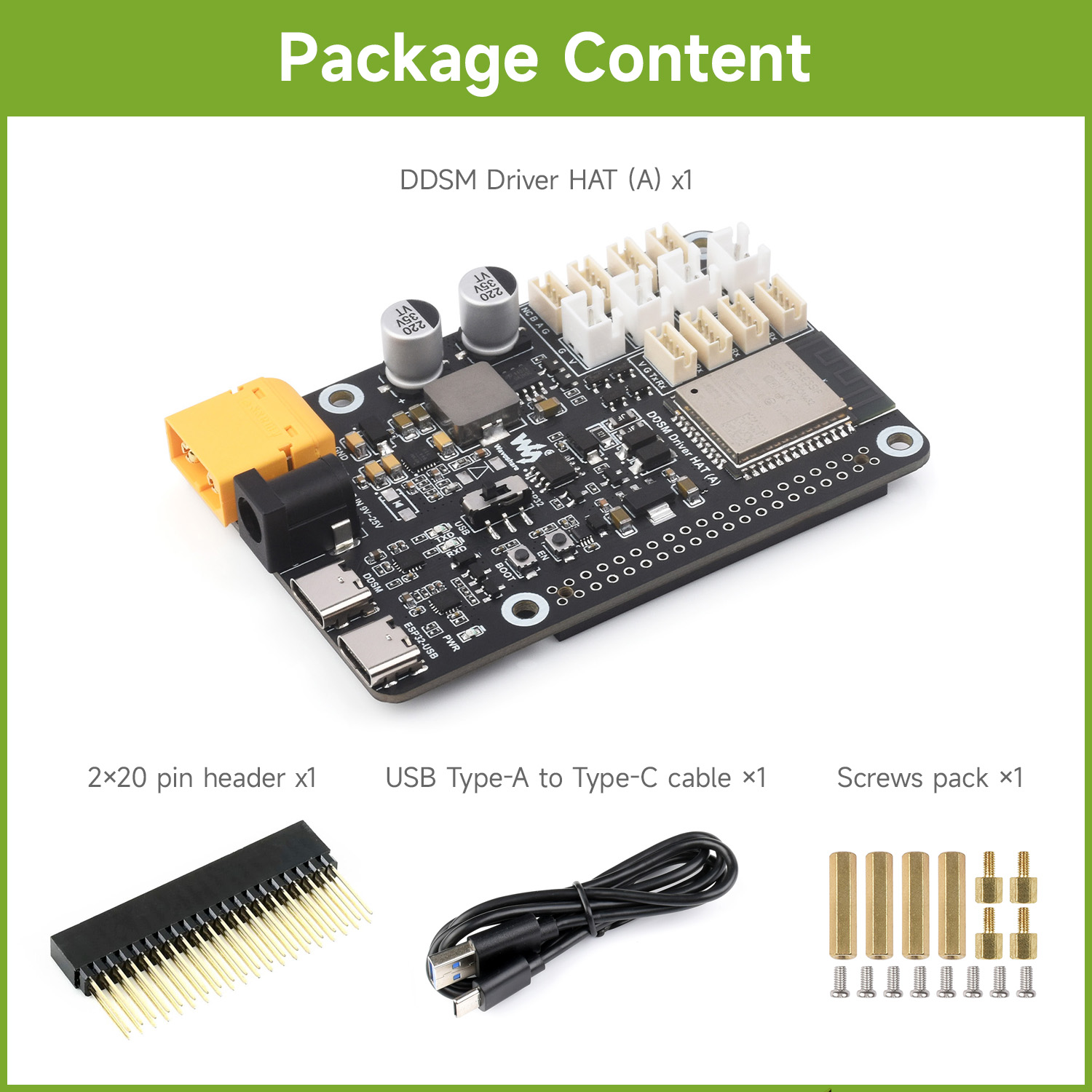 웨이브쉐어 다이렉트 드라이브 서보 모터 드라이버 보드, - Proto Board 리뷰 및 가격