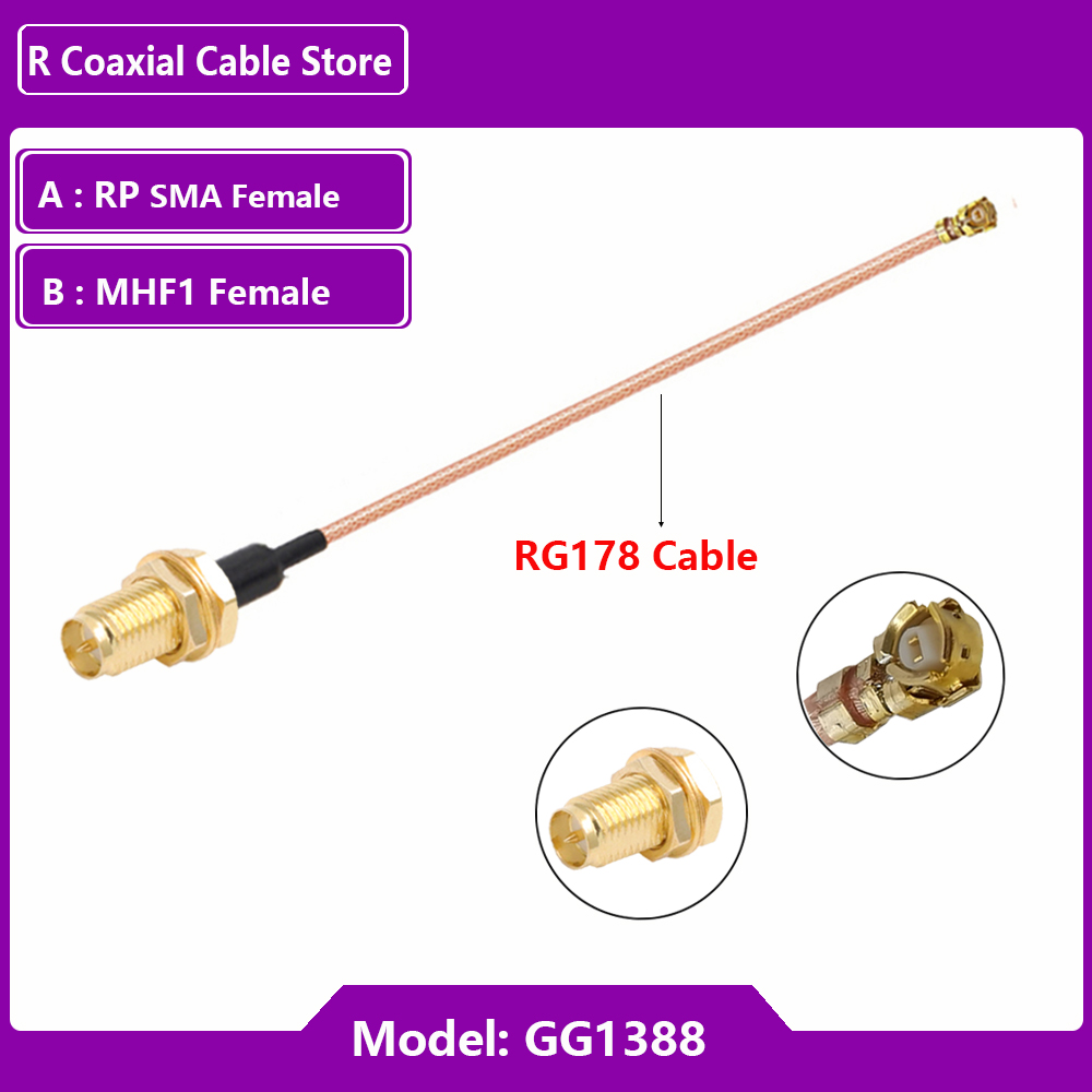1PC UFL u.FL MHF 여성형- SMA 여성형  - Ipex Connector 리뷰 및 가격